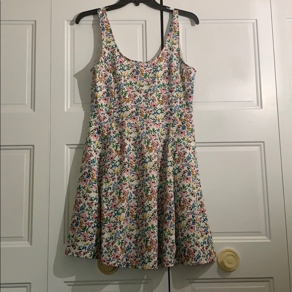 Floral skater dress